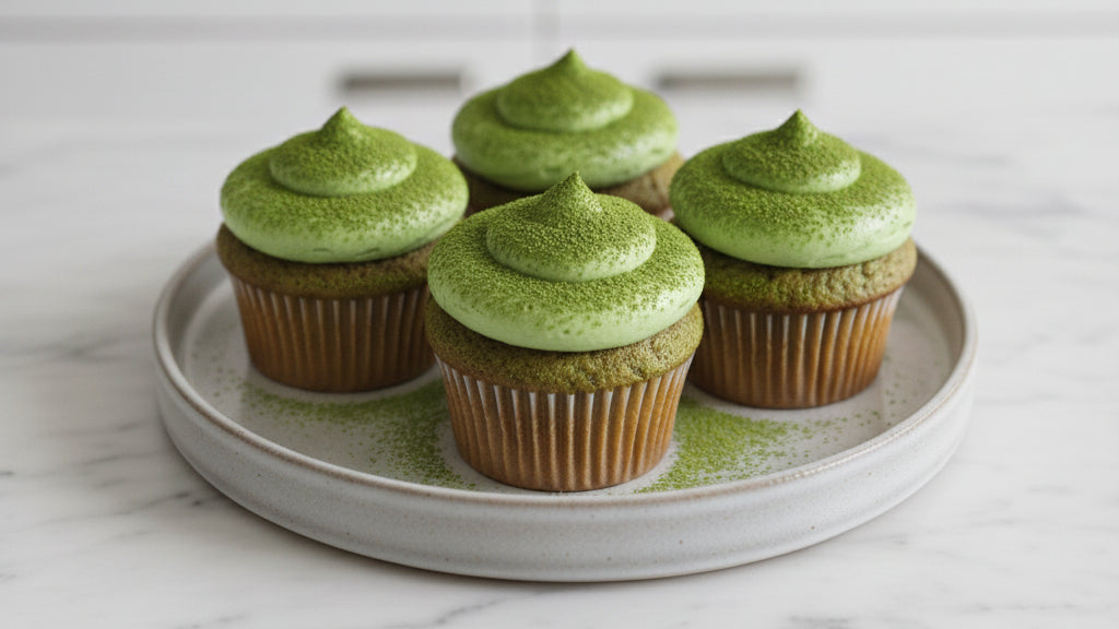 Double Matcha Muffins